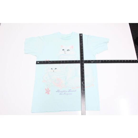 Vintage Kitty Cats Hampton Beach New Hampshire T Shirt Medium - Picture 6 of 8